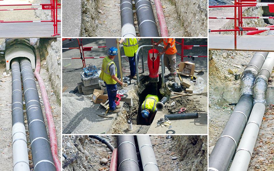 assainissement canalisation Étiolles